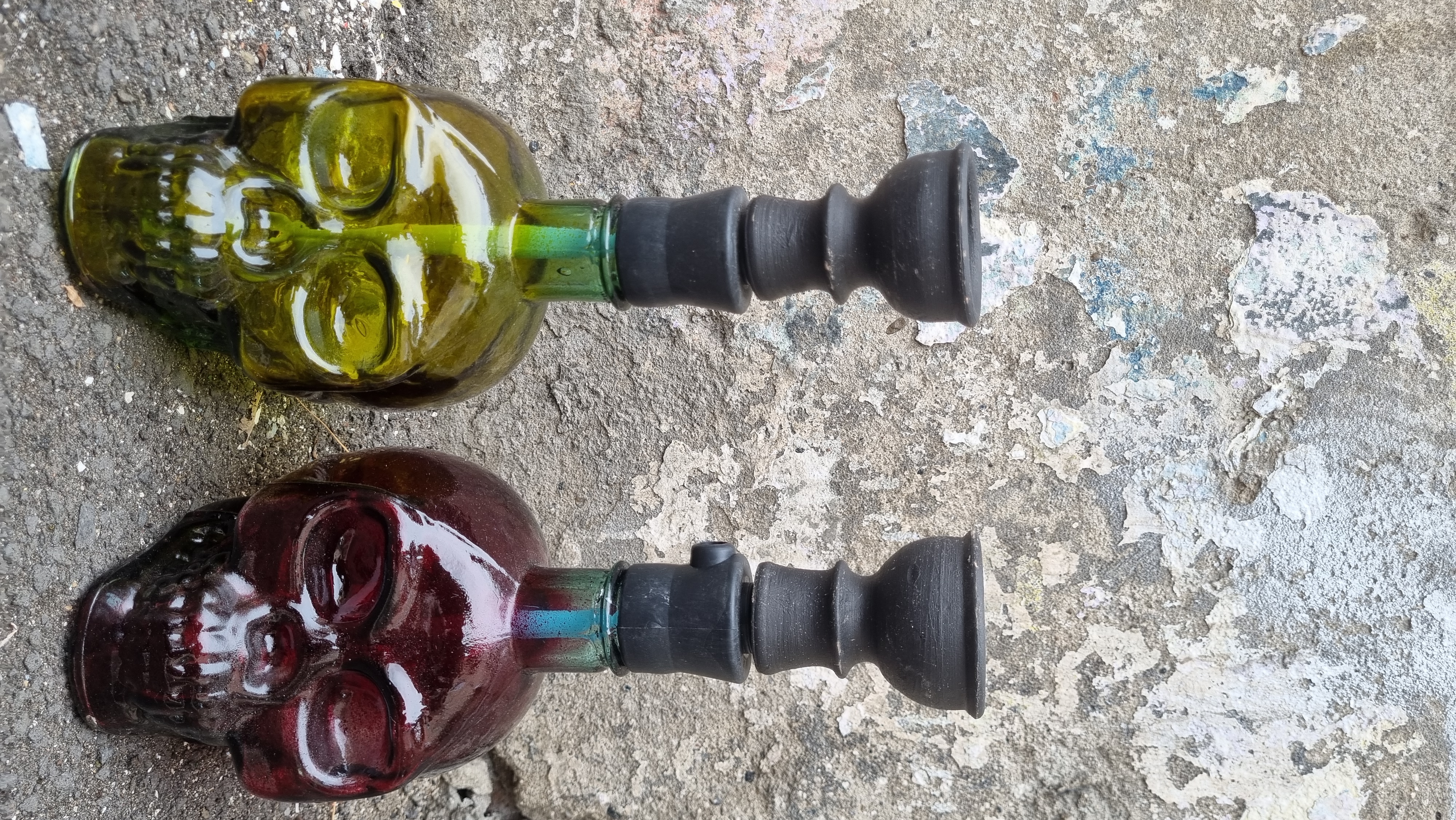 قلیان طرح اسکلت